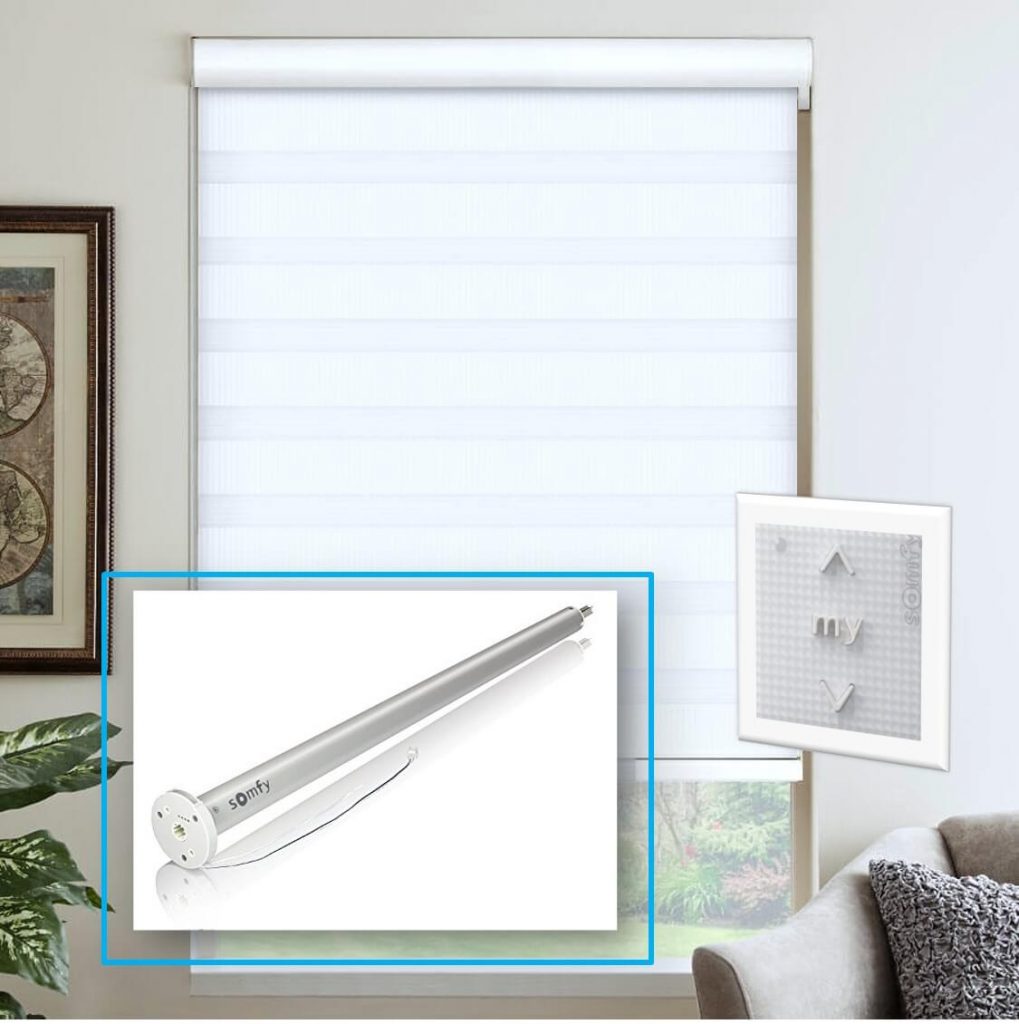 Somfy Mechanical Motorized Wireless Shades Secure328