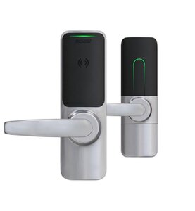 Schlage XE360 Satin Chrome Neptune Lever 626 Tubular