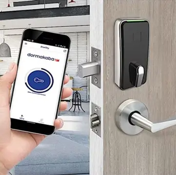 Dormakaba MD0032-ECB-CB-0 Saffire LX-D Deadbolt, BLE, Satin Chrome - Image 2