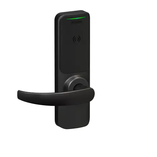 Schlage XE360 Black Neptune Lever 622 Tubular